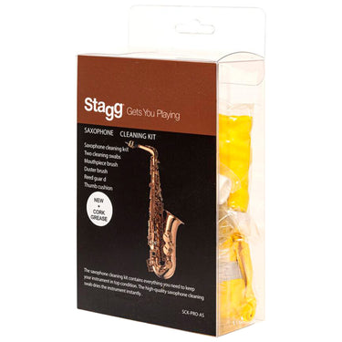 Kit De Limpieza Stagg Sck-pro-as Para Saxofon